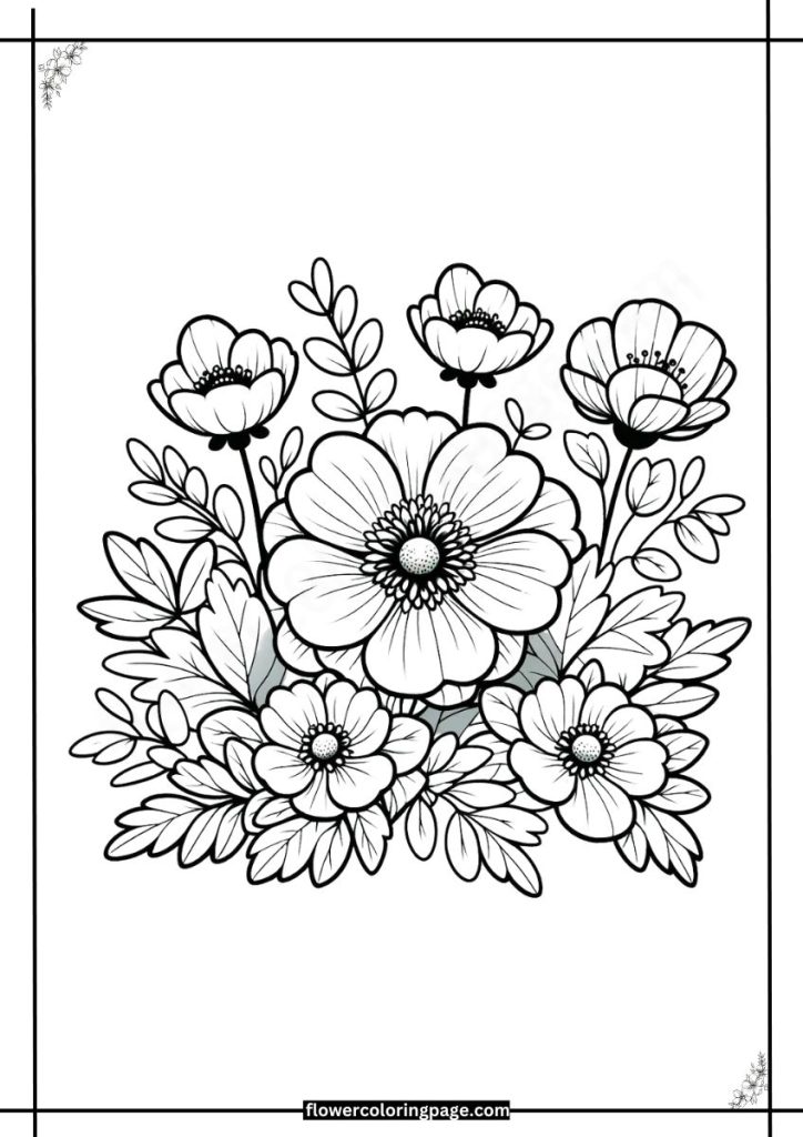 Flannel Coloring Pages