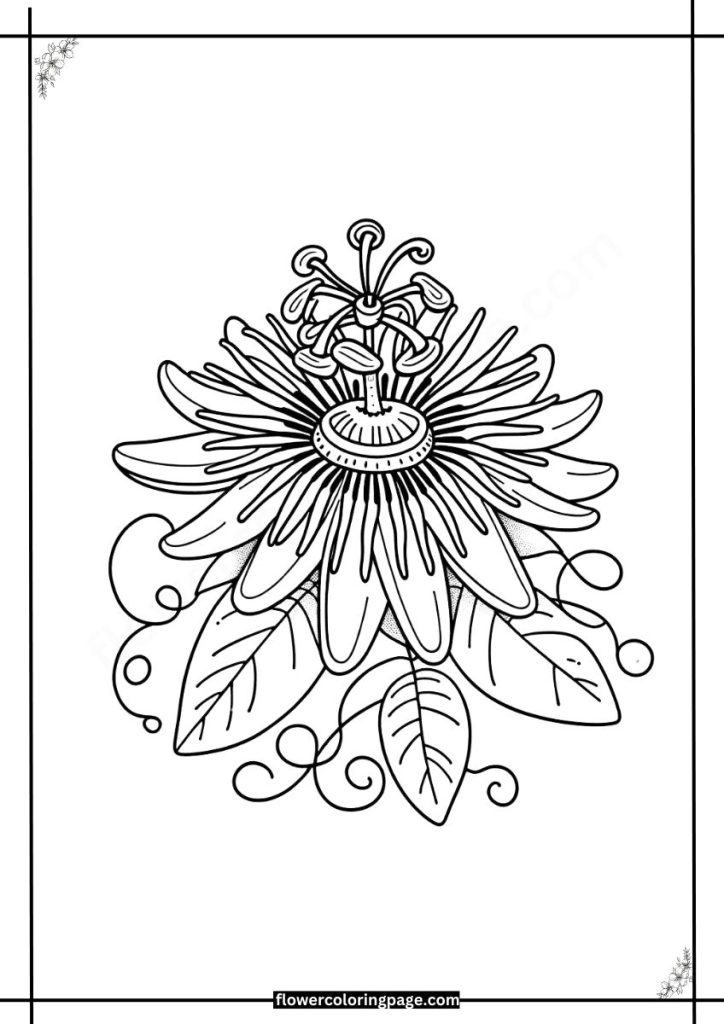 Passion Coloring Pages