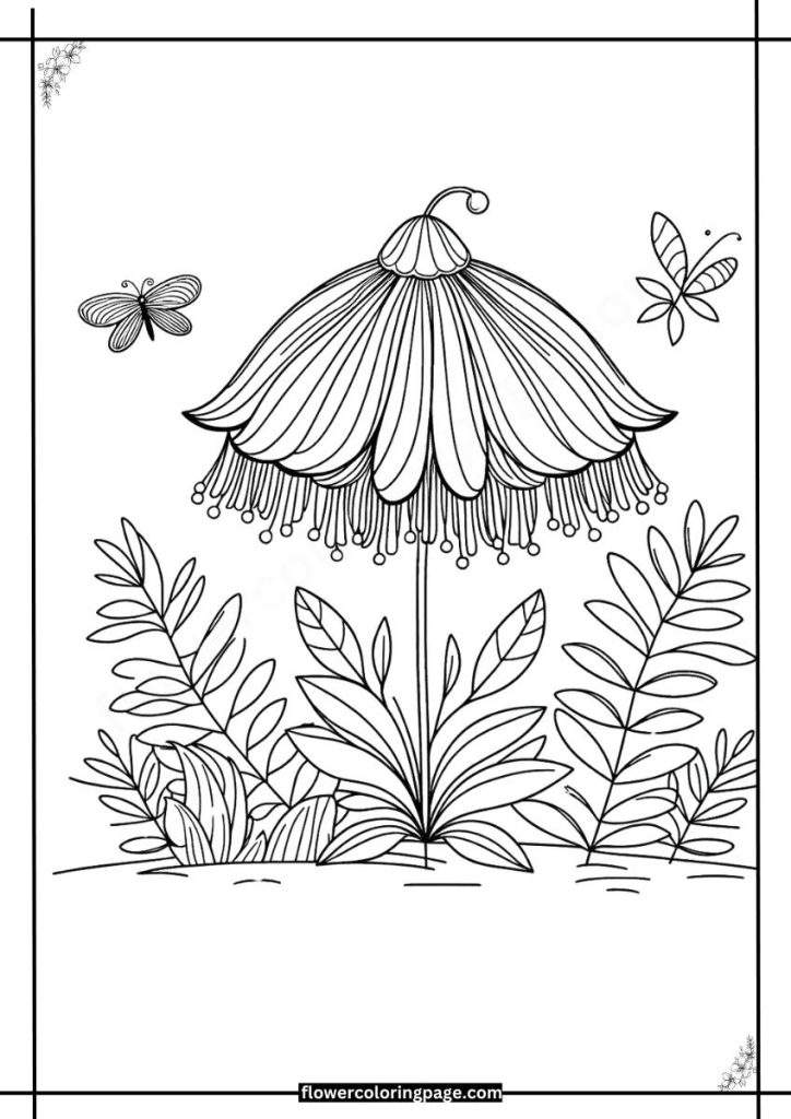 Ratibida Coloring Pages