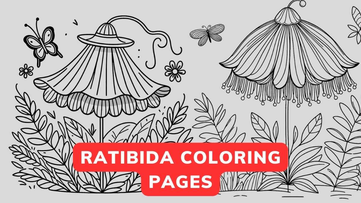 Ratibida Coloring Pages