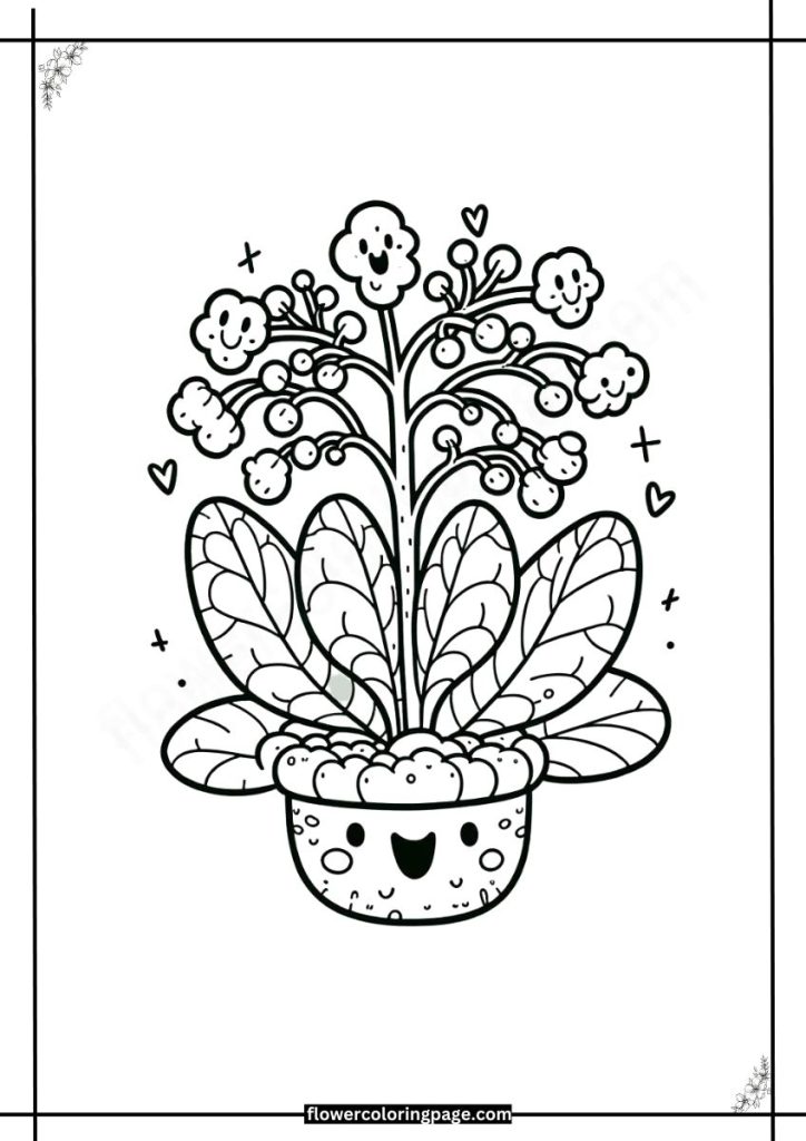 bergenia coloring pages