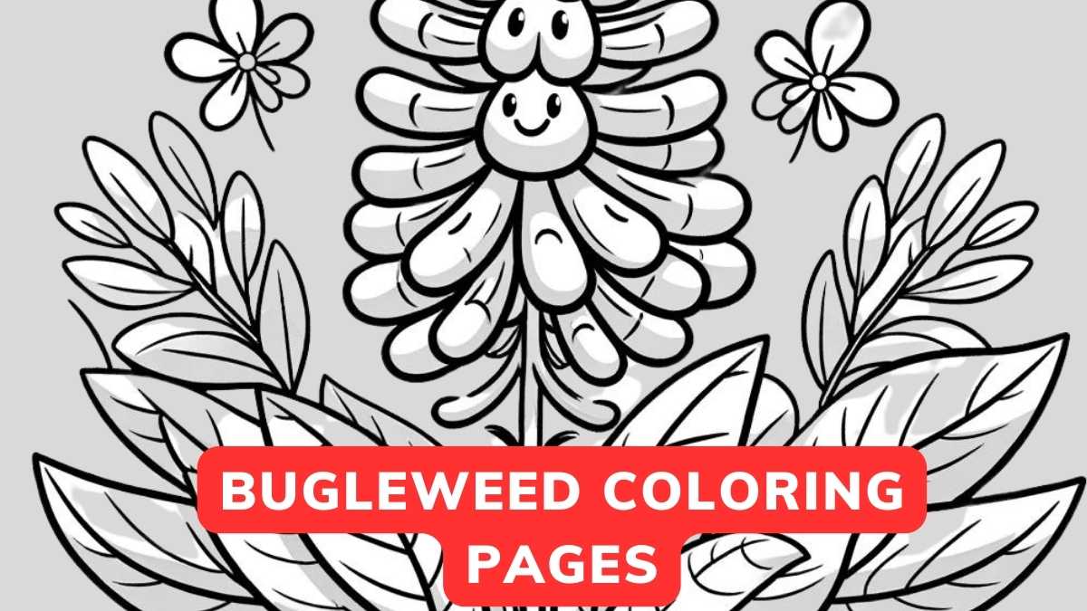 bugleweed coloring page