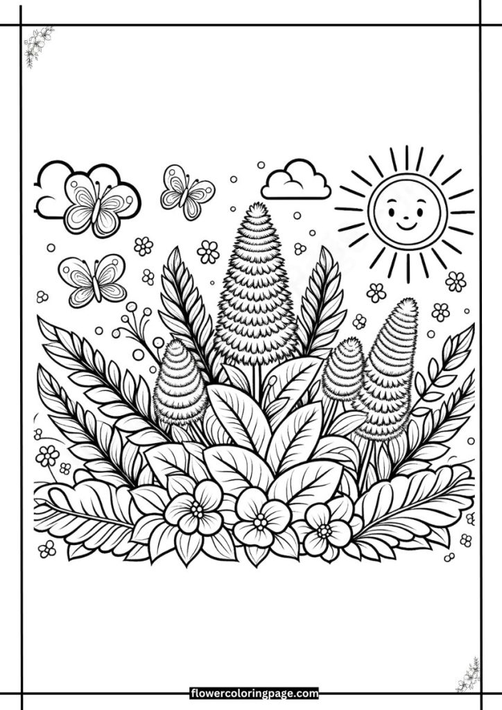 celosia coloring pages