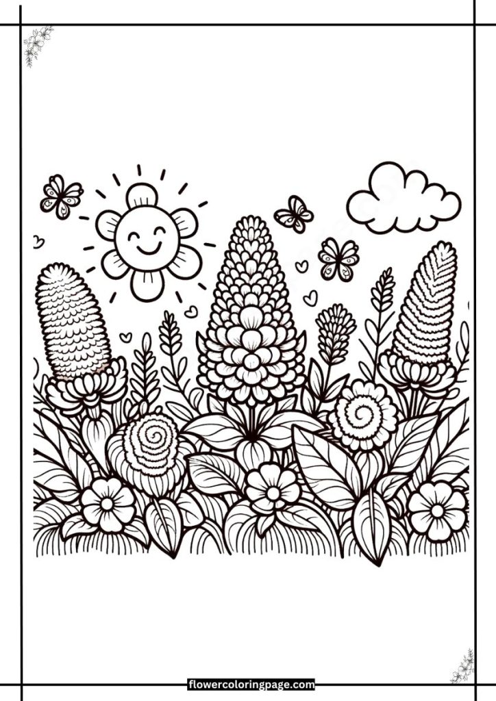 celosia coloring pages free download