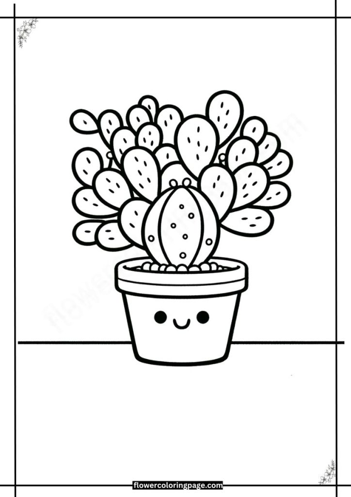 euphorbia coloring pages