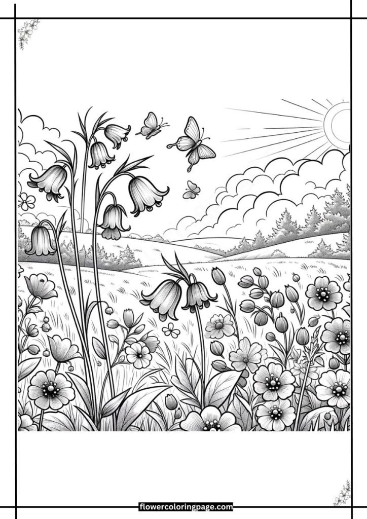 harebell coloring pages free download