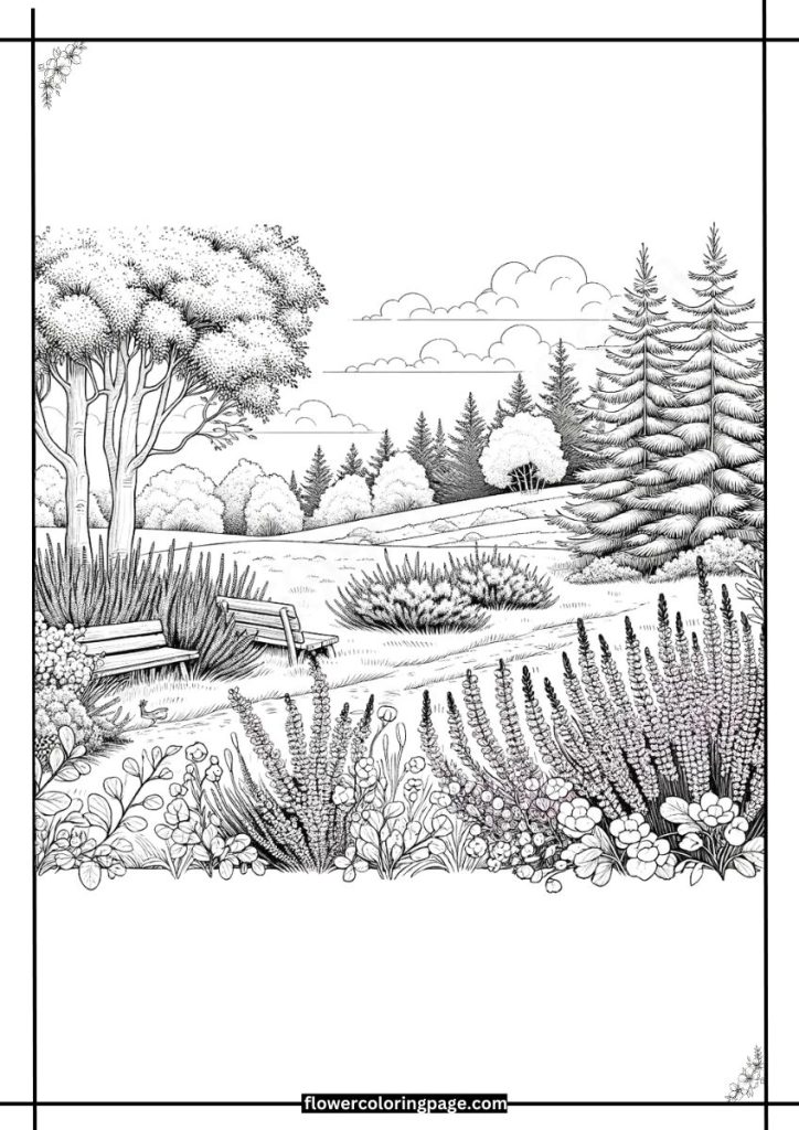 heather Coloring Pages