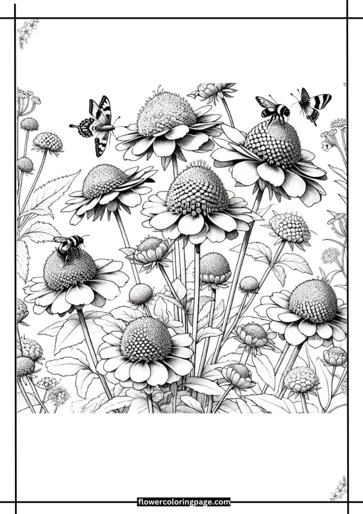 helenium coloring pages free download