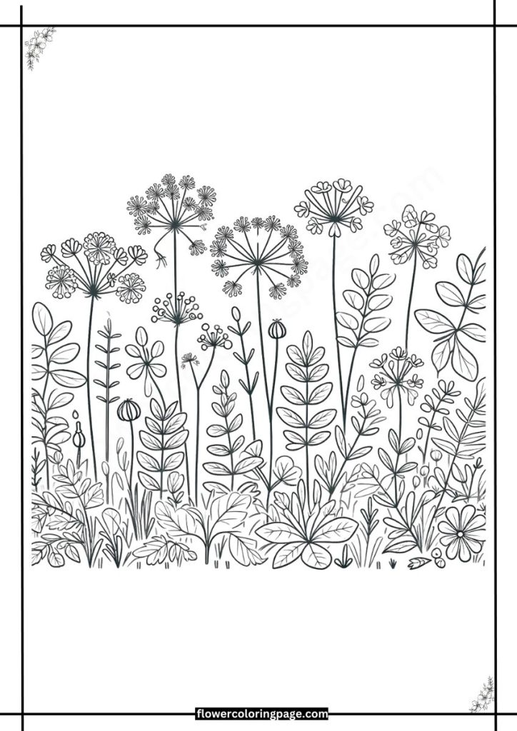 meadow rue coloring pages free download