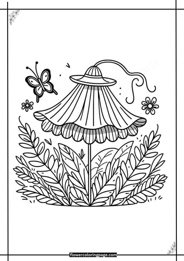 ratibida coloring pages pdf