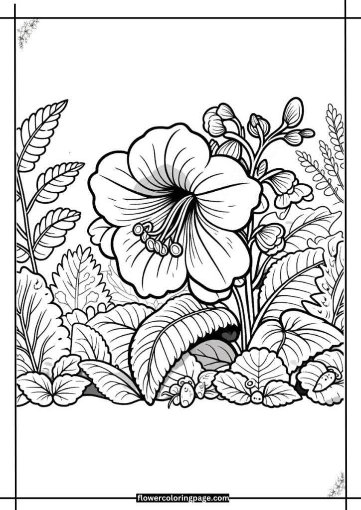 rehmannia coloring page free download