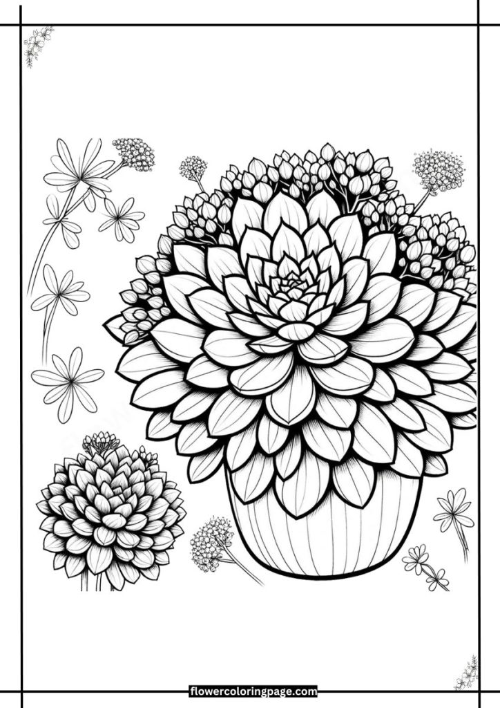 sedum coloring pages printable